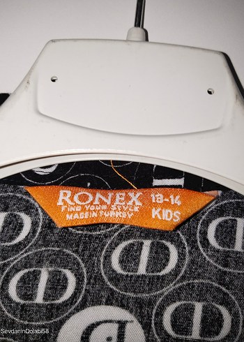 Desenli Siyah Uzun Kollu Gömlek - Görsel 2