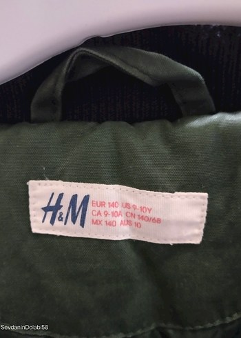 Erkek Çocuk Haki Fermuarlı Street Wear Mont - Görsel 6