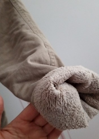 Düğmeli Kahverengi Erkek Çocuk Süet Pantolon - Görsel 3