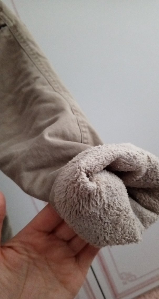 Düğmeli Kahverengi Erkek Çocuk Süet Pantolon - Görsel 3