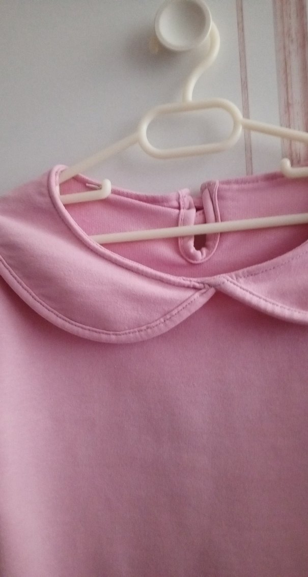 Kız Çocuk Pembe Uzun Kollu Bluz - Görsel 3