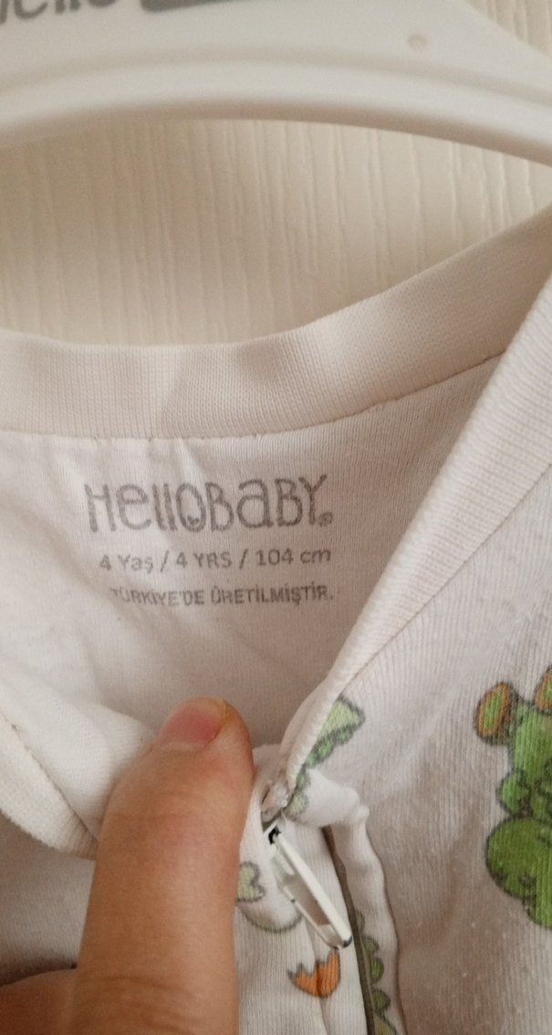 Yeşil Desenli Fermuarlı Erkek Çocuk Pijama - Görsel 2