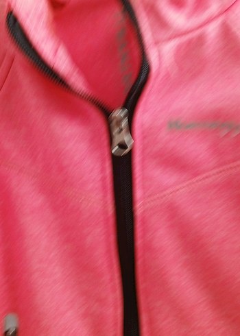 Kız Çocuk Pembe Fermuarlı Sweatshirt - Görsel 3