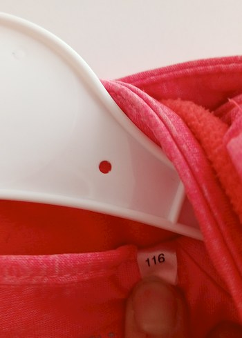 Kız Çocuk Pembe Fermuarlı Sweatshirt - Görsel 4