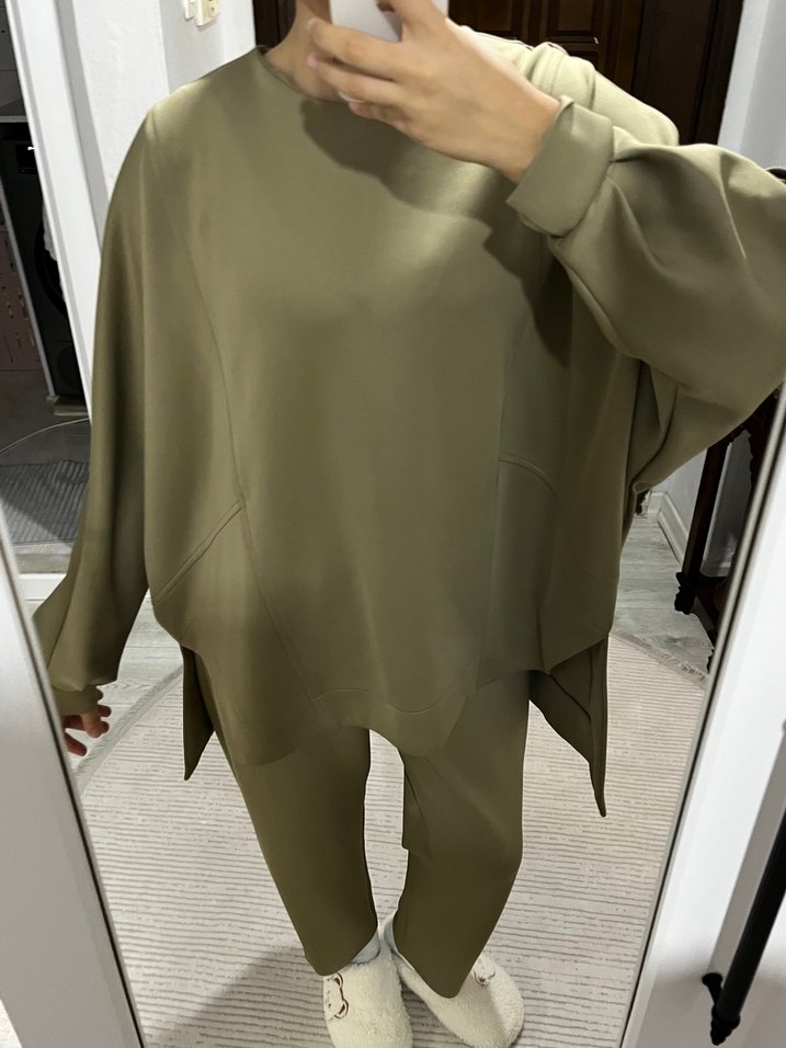 Rahat Kesim Haki Kadın Takım - Görsel 4