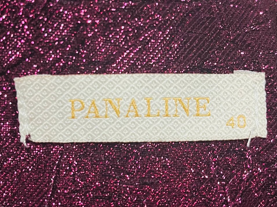 Parlak Mor Drapeli Uzun Elbise - Görsel 3