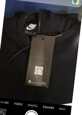 Nike Siyah Kapüşonlu Fermuarlı Sweatshirt - Görsel 4