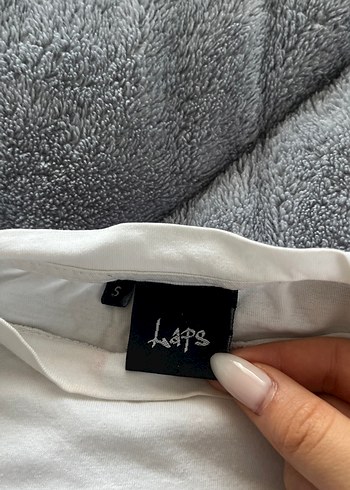 Unisex Beyaz Kısa Kollu Baskılı Tişört - Görsel 3