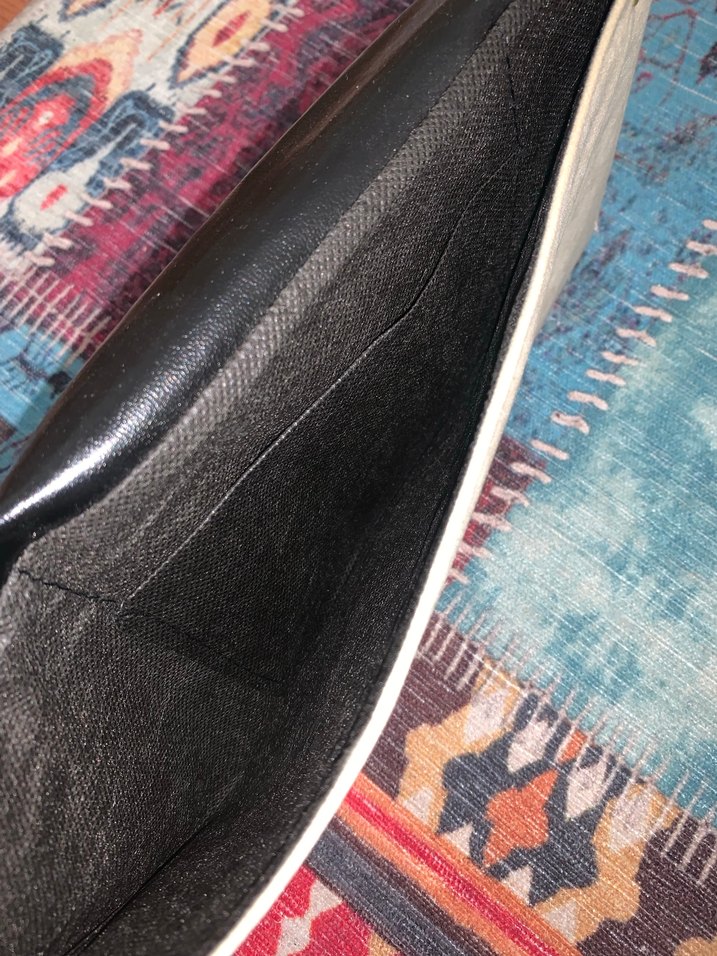 Bej Deri Tokalı Bohem Kadın Cüzdanı - Görsel 5