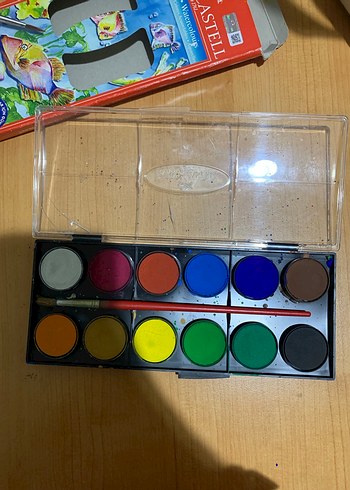 Faber-Castell 12 Renk Suluboya Seti - Görsel 2
