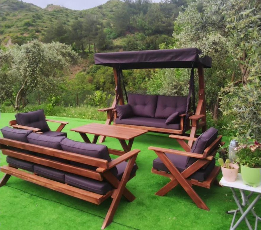 Bahçe Takımı Salıncak dahil - Görsel 3