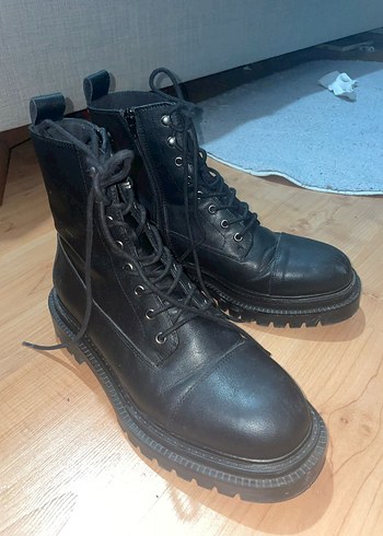 Pull and bear siyah postal - Görsel 7