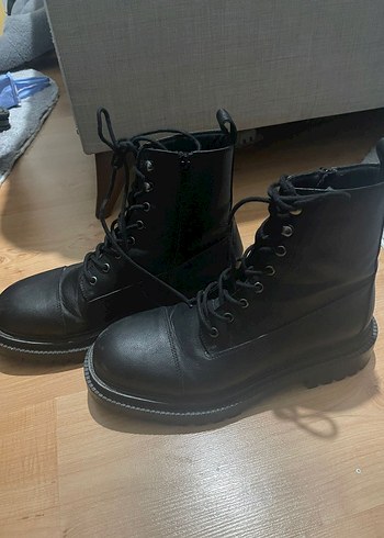 Pull and bear siyah postal - Görsel 8