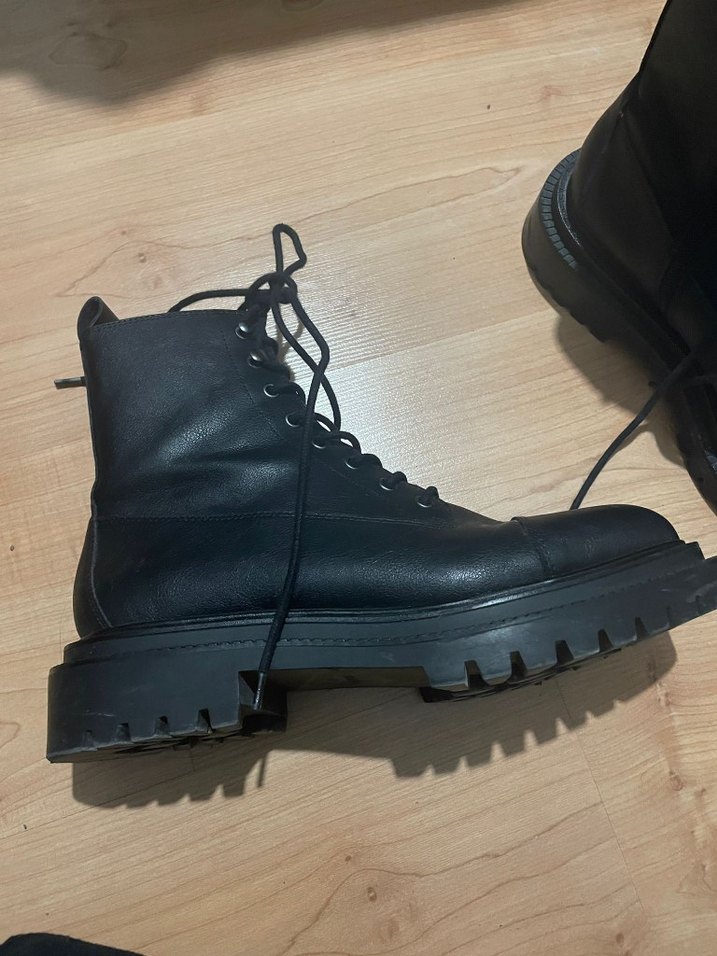 Pull and bear siyah postal - Görsel 5