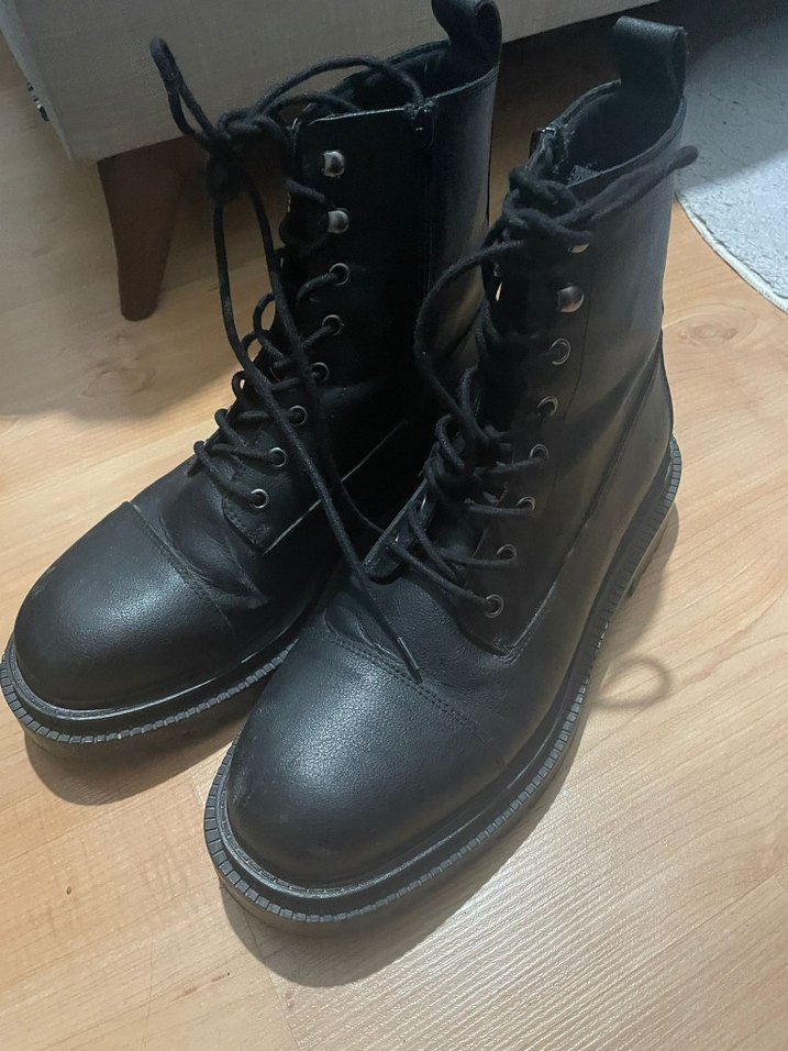 Pull and bear siyah postal - Görsel 3