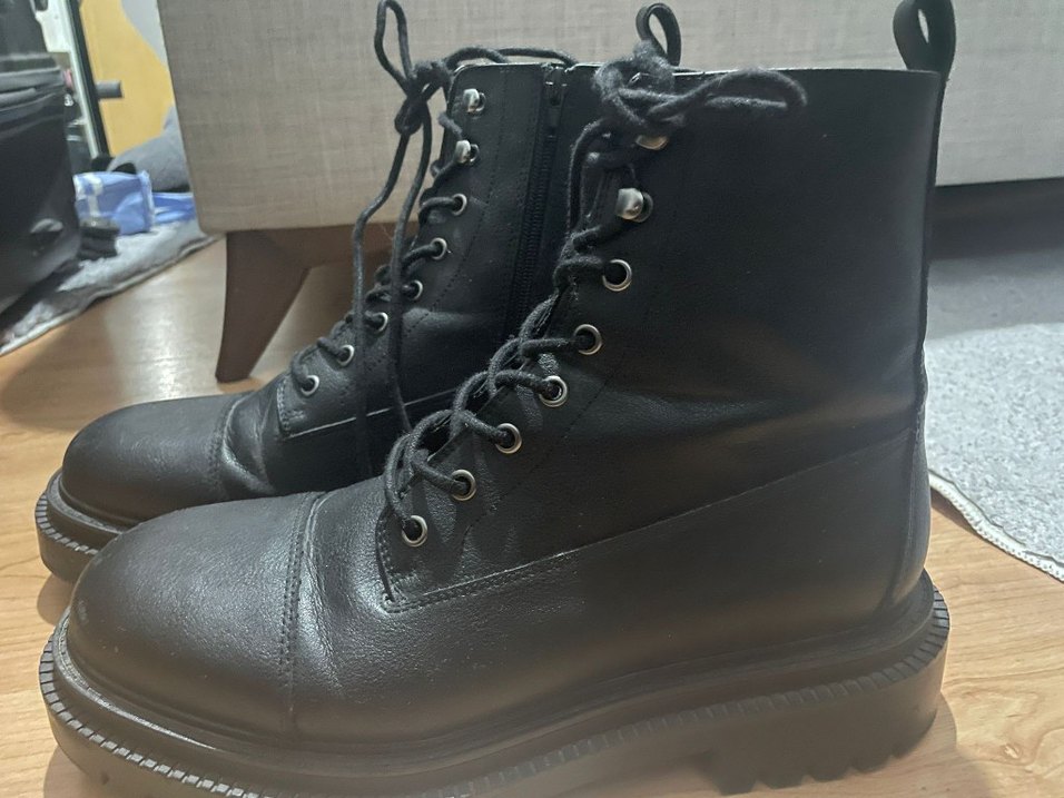 Pull and bear siyah postal - Görsel 2