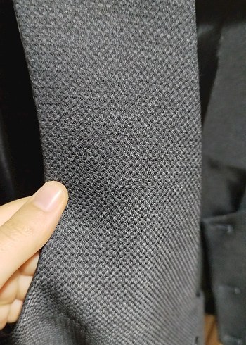 Düğmeli Gri Erkek Yelek - Görsel 2