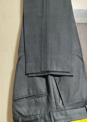 Gri Regular Fit Midi Erkek Pantolon - Görsel 5