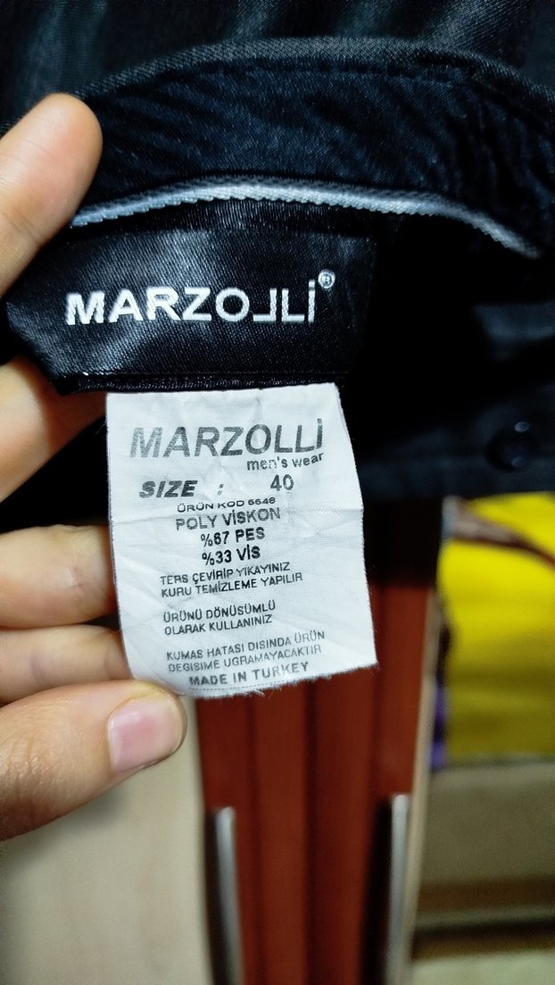 Gri Regular Fit Midi Erkek Pantolon - Görsel 4