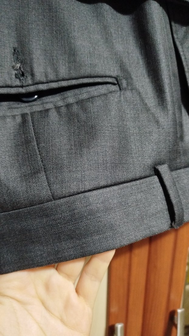 Gri Regular Fit Midi Erkek Pantolon - Görsel 3