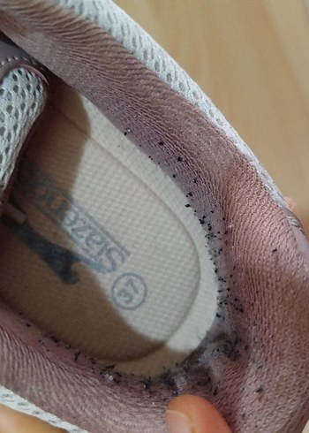 Beyaz Bağcıklı Kadın Spor Ayakkabı - Görsel 2