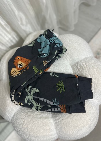 Erkek Bebek Baskılı Örme Takım - Görsel 4