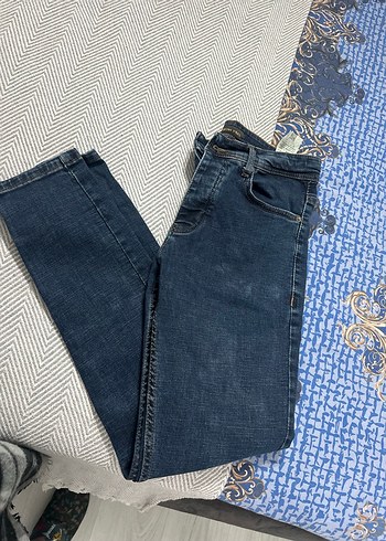 Düğmeli Lacivert erkek pantolon - Görsel 4