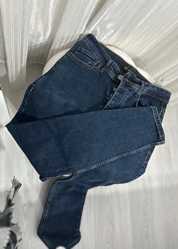 Düğmeli Lacivert erkek pantolon - Görsel 2