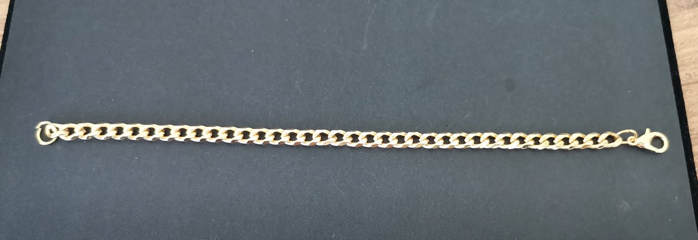 Altın Renk Zincir Detaylı Kadın El Zinciri - Görsel 3