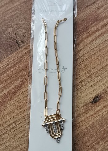 Bohem Tarzı Uzun Altın Zincirli Kadın Kolye - Görsel 2