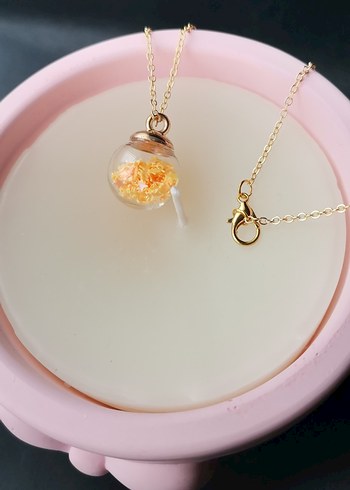 Minimalist Altın Renkli Zincir Kolye - Görsel 3