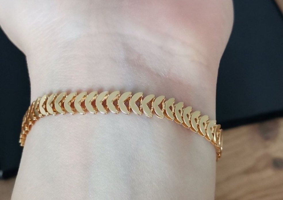 Zincir Detaylı Kadın Bileklik - Görsel 2