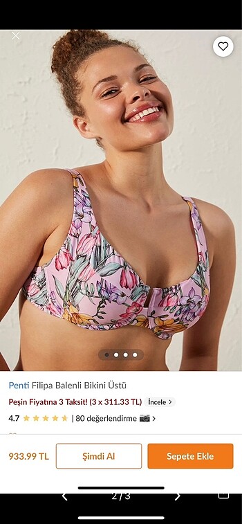 Penti Bikini takımı
