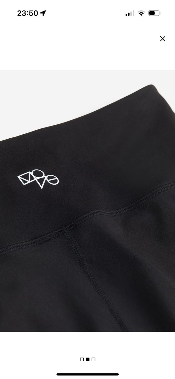 cep detaylı kısa spor taytı - Görsel 2