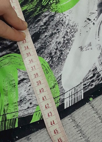 Yeşil Baskılı Erkek Mini Şort - Görsel 3