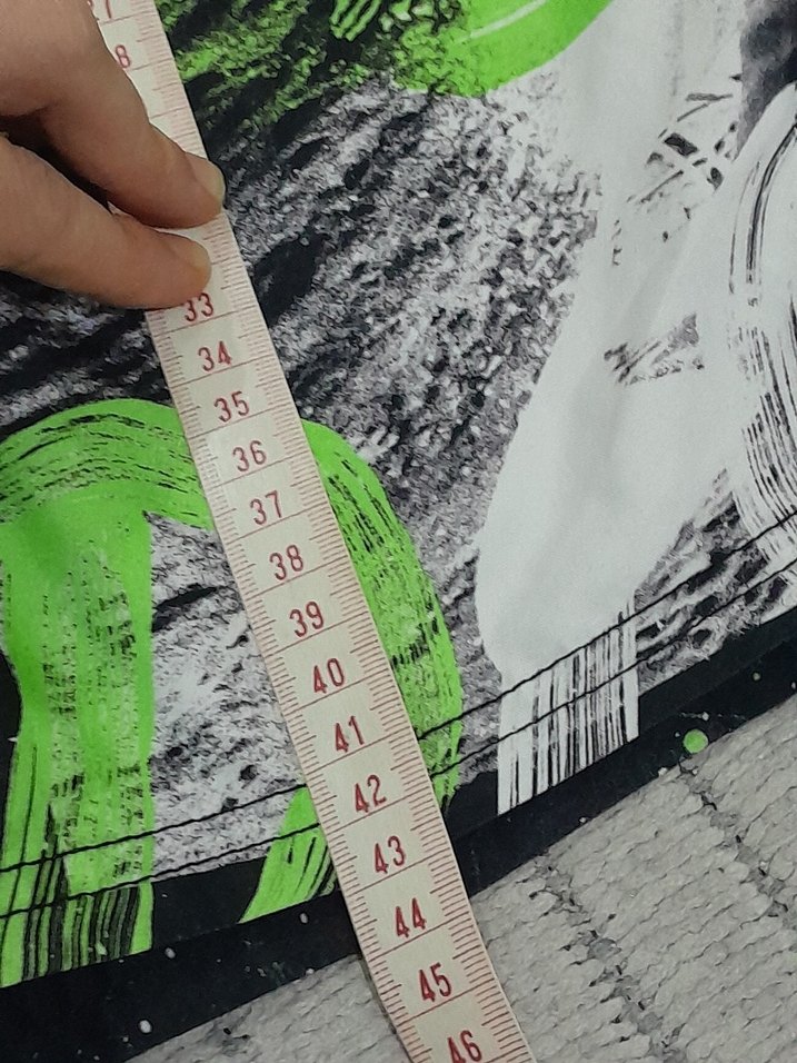 Yeşil Baskılı Erkek Mini Şort - Görsel 3