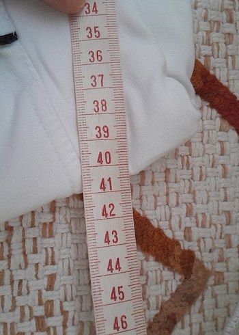 Baskılı Beyaz şort - Görsel 4