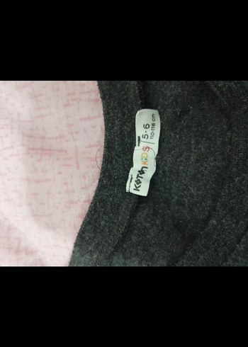 Kız Çocuk Uzun Kollu Örme Pamuk Tişört - Görsel 7