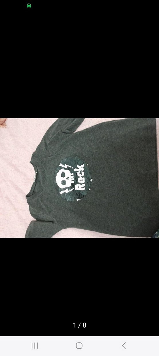 Kız Çocuk Uzun Kollu Örme Pamuk Tişört - Görsel 5