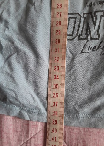 Kız Çocuk Loose Fit Kısa Kollu Baskılı Tişört - Görsel 4