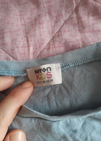 Kız Çocuk Loose Fit Kısa Kollu Baskılı Tişört - Görsel 2