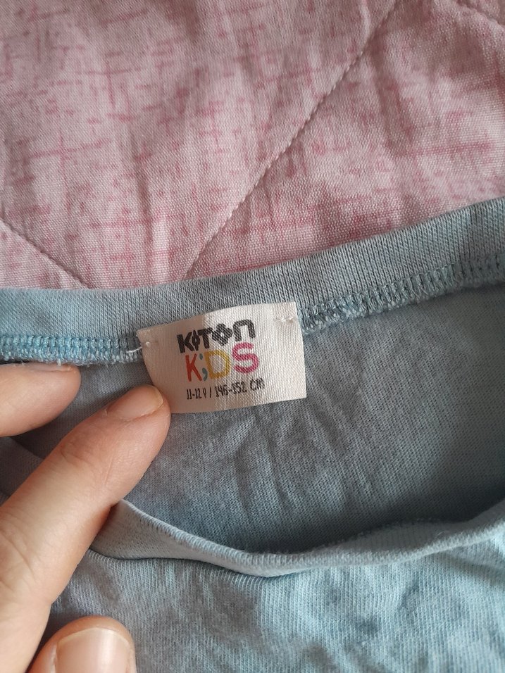 Kız Çocuk Loose Fit Kısa Kollu Baskılı Tişört - Görsel 2