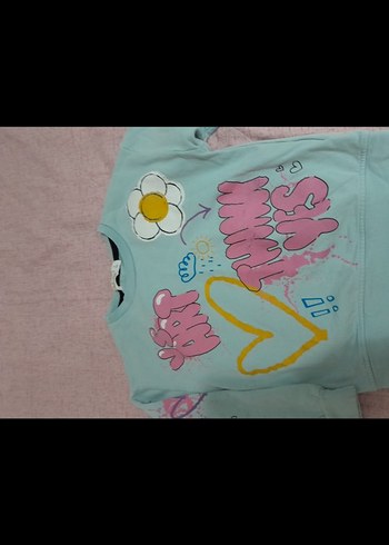 Kız Çocuk uzun  Kollu Payetli Tişört marka temsili - Görsel 2