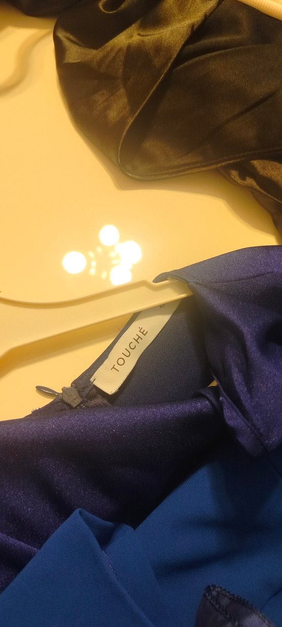 parlament mavisi elbise - Görsel 3