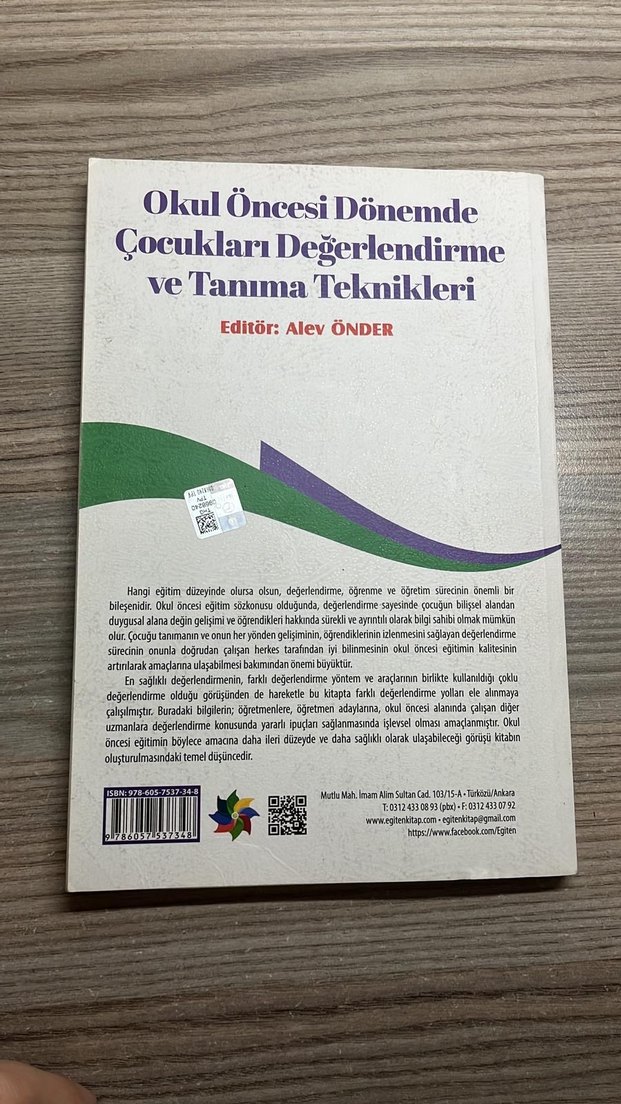 Okul Öncesi Dönemde Çocukları Değerlendirme Kitabı - Görsel 2