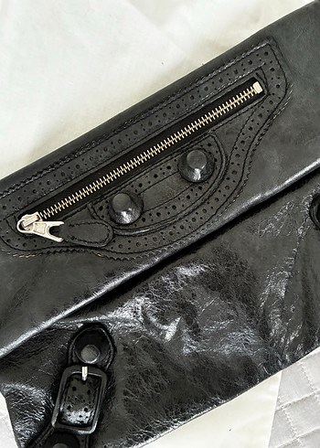 Balenciega Siyah kadın clutch - Görsel 2