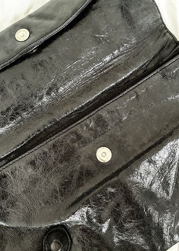 Balenciega Siyah kadın clutch - Görsel 5