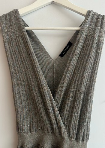 Academia marka simli triko şık Elbise - Görsel 2