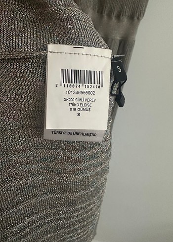 Academia marka simli triko şık Elbise - Görsel 6