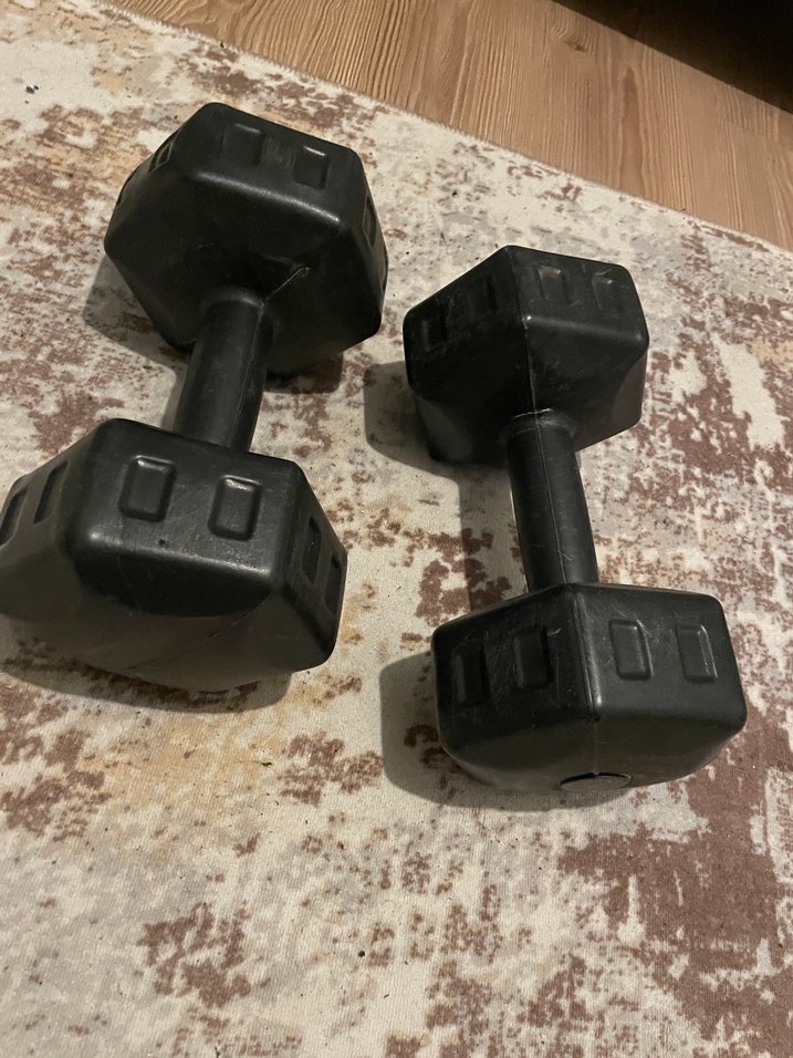 2 adet 5kg dumbell - Görsel 2